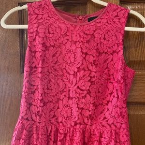 JCrew Peplum Lace top